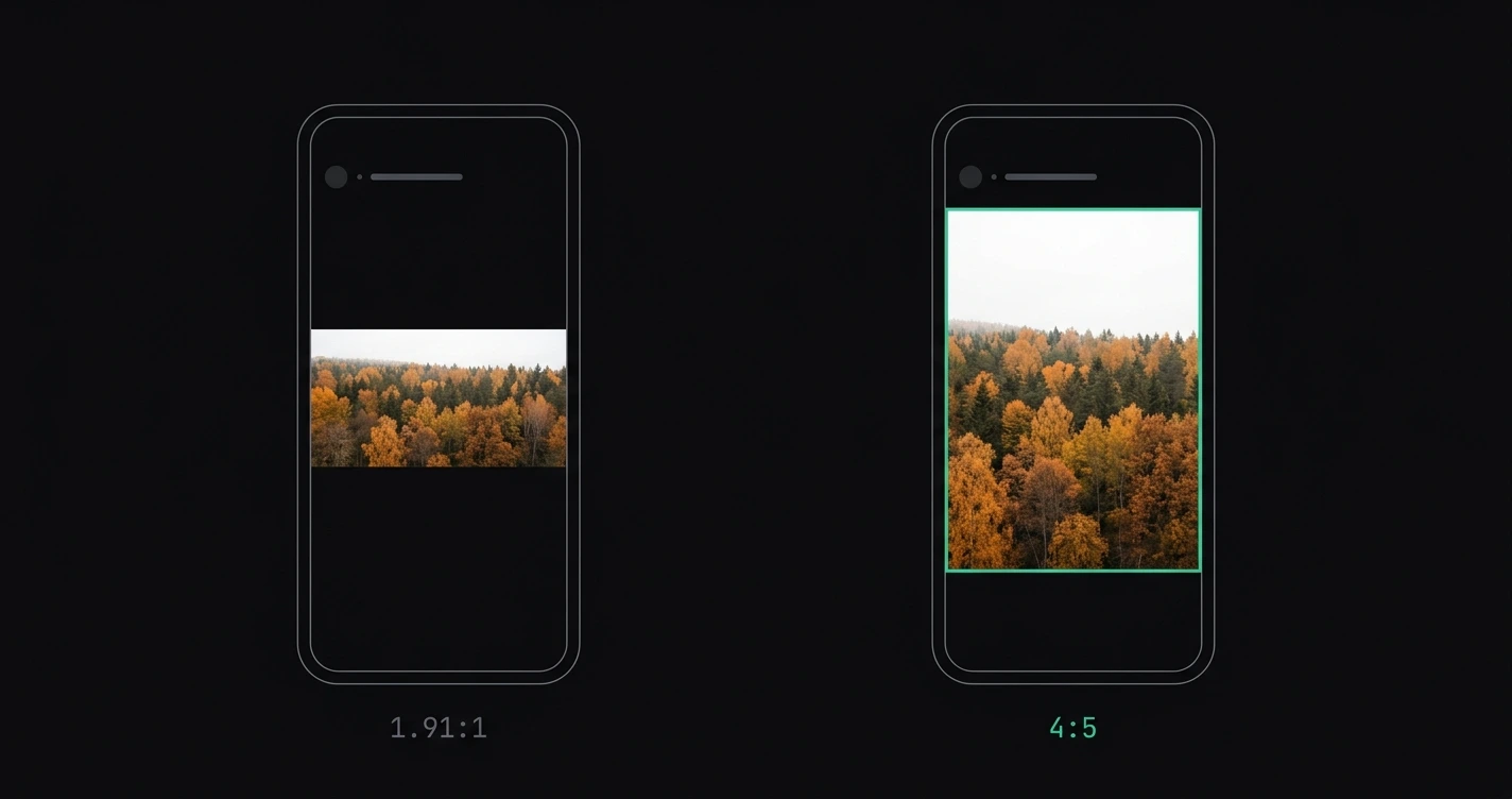 Best Aspect Ratio for Instagram Posts in 2026